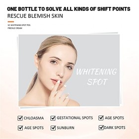 Triple Action Blemish Skin Corrector Serum, instant Blemish Removal Cream, Freckle Removal Cream For Face Arms Legs 3 pcs Cr...