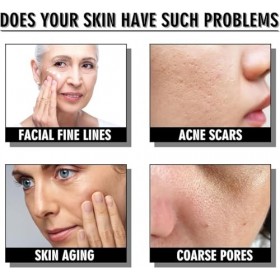 Crème visage au collagène descargot, soin anti-âge raffermissant et réparateur quotidien, hydratation intense, nourrit la pe ...