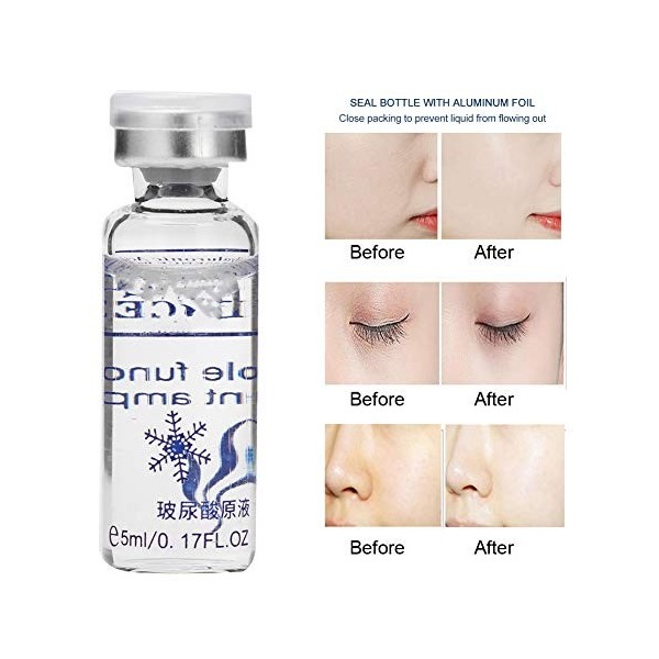 NITRIP 5 ml * 10 sérum pour le visage acide hyaluronique Nourrit la peau hydratant liquide hydratant