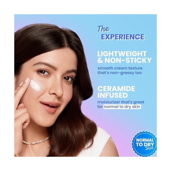 Dot & Key Ceramides Hydratant à lhyaluronique pour une hydratation intense et un renforcement de la peau | Avec probiotique