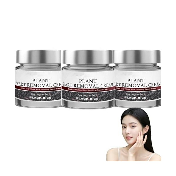 Crème essence de réparation de la peau au riz noir, exfoliante au riz noir, crème de jour pour femme, anti-âge, crèmes à esse...