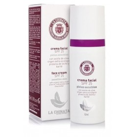 La Chinata Crème visage peaux sensibles SPF25 50ml