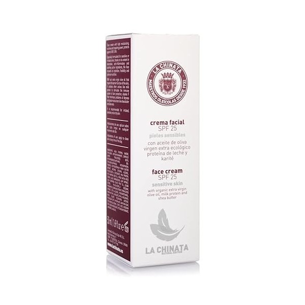 La Chinata Crème visage peaux sensibles SPF25 50ml