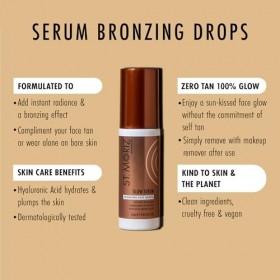 GLOW SERUM facial tanning drops 25 ml