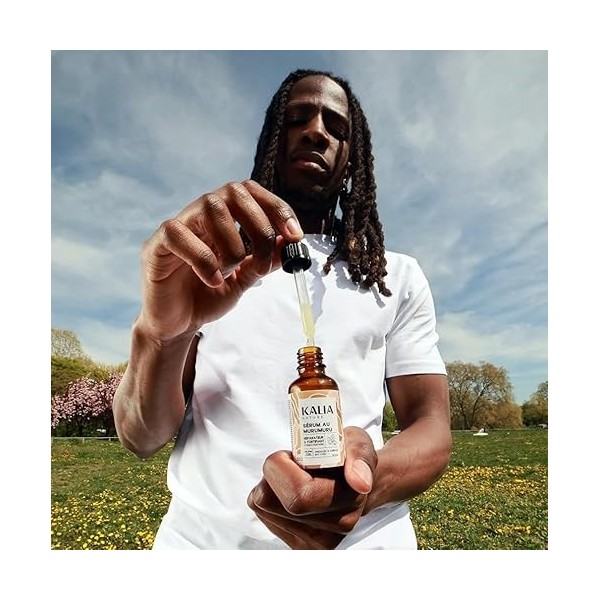 Kalia Nature - Sérum au Murumuru 30 ml - Serum cheveux bouclés - Nourrit, répare et fortifie - Huile sèche sans rinçage cheve
