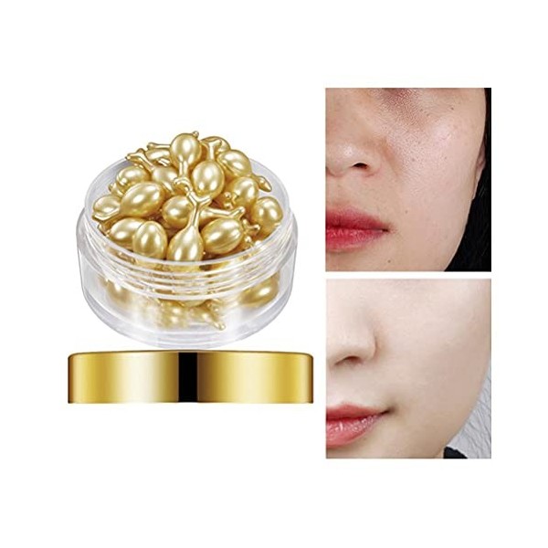 Sérum Avancé à La Vitamine C Capsules Dessence Hyaluronique Crème De Soin De La Peau Hydratante Pour Le Visage Réduit Les Ri ...