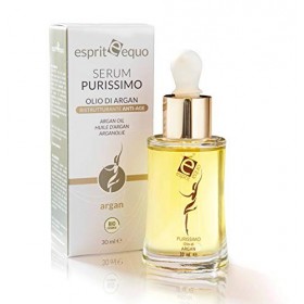 ESPRIT EQUO COSMESI BIOLOGICA - Sérum Purissimo Restructurant Anti-âge 100% Huile Argan BIO Certifiée