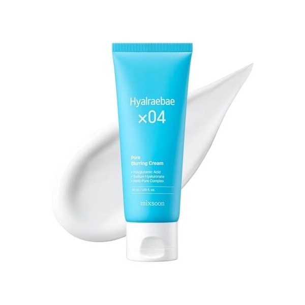 mixsoon Hyalraebae Crème Flouteuse de Pores – Hydratant Visage, Affine les Pores & Texture Lisse, Soin Léger pour une Peau de