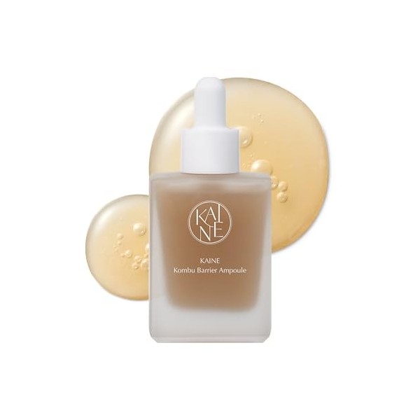 KAINE Kombucha - Ampule protectrice - Sérum hydratant avec 73 % de kombucha fermenté, 5 % de panthénol et de céramide pour hy