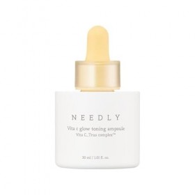 Needly Vita C Glow Ampoule Sérum Tonique 30 ml – Sérum éclaircissant et hydratant avec Vita C_Trus Complex™ et triple acide h