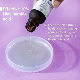 Sotrue 10% Niacinamide Face Serum with Zinc, 15ml | For Acne and Pimple Clear Skin | Clean & Brighter Skin