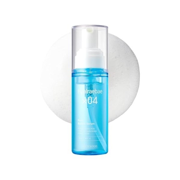 Mixsoon Hyalraebae Pore Bubble Serum – Sérum hydratant aux micro-bulles, texture lisse et soin des pores, préparation légère 