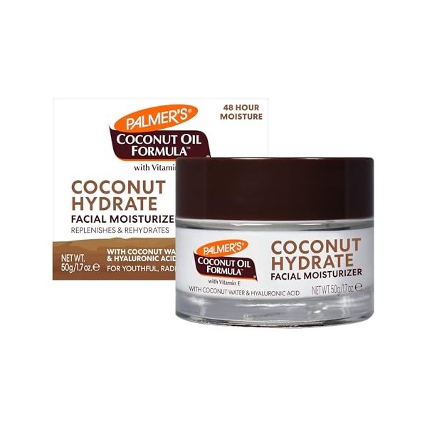 Palmers Hydratant pour Visage à lEau de Noix de Coco pour Unisexe 1.7 oz 50.28 ml