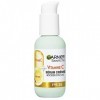 GARNIER Skin Active - Sérum Crème Booster DÉclat 2-En-1 - Hydratation 72h & Éclat - FPS 25 - Vitamine C & Agrumes - Vegan & ...
