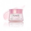 PONDS Bright Beauty Crème de jour 35 g, non grasse, hydratant quotidien matifiant, SPF 15 – avec niacinamide pour éclaircir 