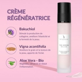 Creme Hydratante Visage au Rétinol à lAloe Vera Bio 50ml - Soins du Visage Anti-Âge et Anti-Ride pour Homme et Femme à Vitam