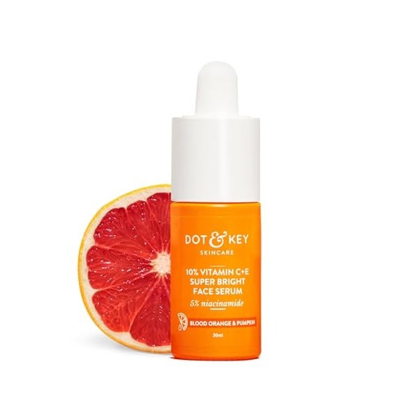 Dot & Key Sérum à 10 % de vitamine C + E, 5 % de niacinamide | Sérum de vitamine C pour une peau éclatante | estompe les tach