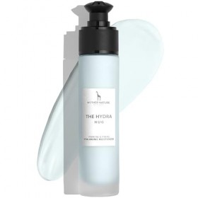 MOTHER NATURE Crème Hydratante à lAcide Hyaluronique et à lAloe Vera Bio et à lHuile de Jojoba & à lHuile dAmande Douce 