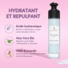 MOTHER NATURE Crème Hydratante à lAcide Hyaluronique et à lAloe Vera Bio et à lHuile de Jojoba & à lHuile dAmande Douce 
