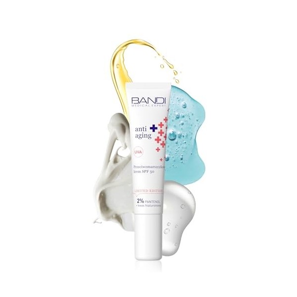 Bandi - Crème Anti-âge SPF 50 | Protection Solaire 50 UVA/UVB Enrichie en ginseng elle hydrate et revitalise le teint Prenez ...