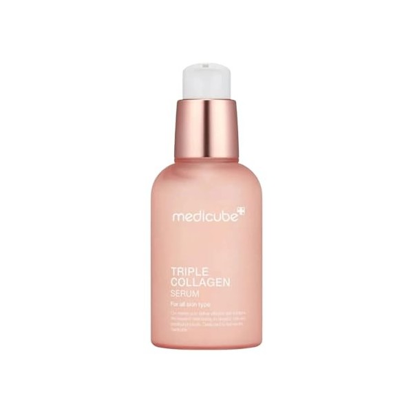 Medicube Triple Collagène Sérum 4.0 - Sérum Anti-rides léger avec niacinamide et acide hyaluronique - Soin lissant pour peaux