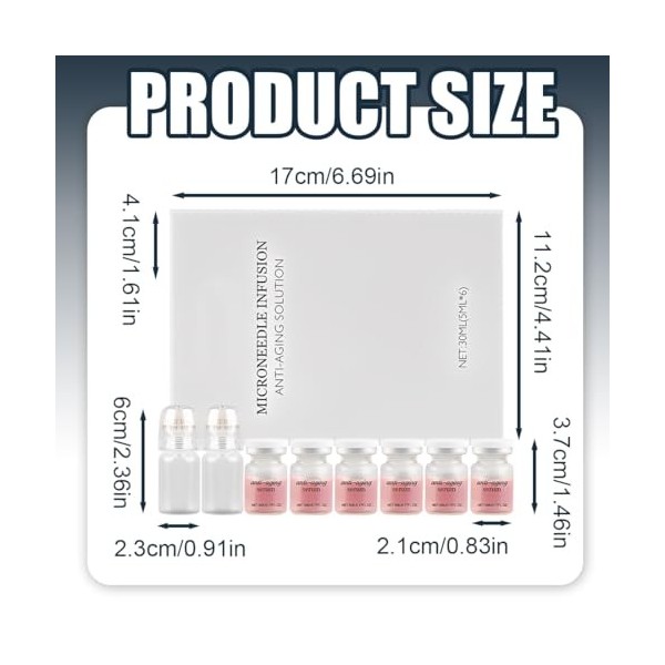 XPEX 1 PCS Micro Infusion System,Système de infusion pour le visage,Kit de micro-infusion de beauté,Hydratant profondément,Sé