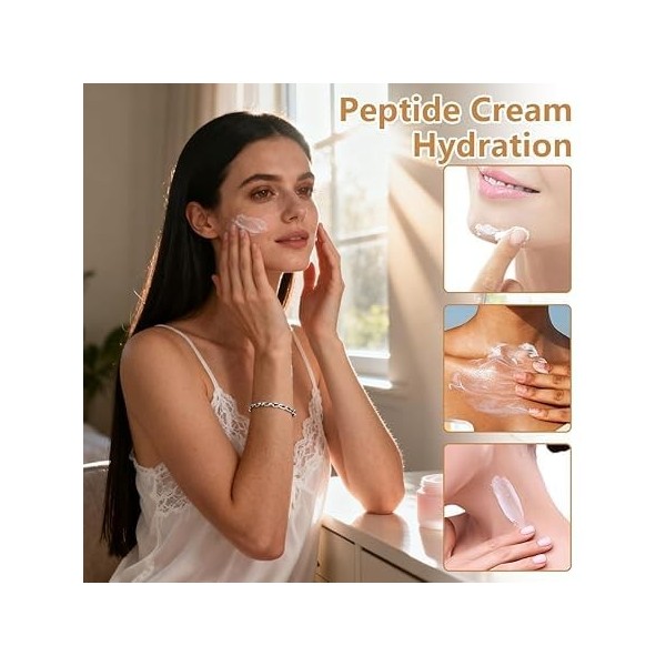 1 pcs Crème anti-rides,Creme Visage, Wrinkle Power Creme Hydratante Visage Pour Polypeptide Tightening And Anti-Wrinkle Cream