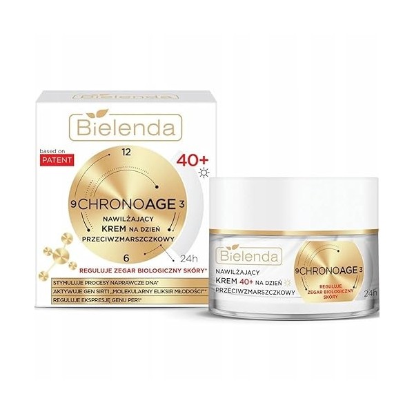 Bielenda Chrono Age 24h Crème Hydratante Anti-Rides 40+ Par Jour