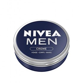NIVEA MEN Crème Visage - Corps - Mains 1 x 150 ml , crème multi-usages au parfum masculin format boîte alu, soin hydratant 3 ...