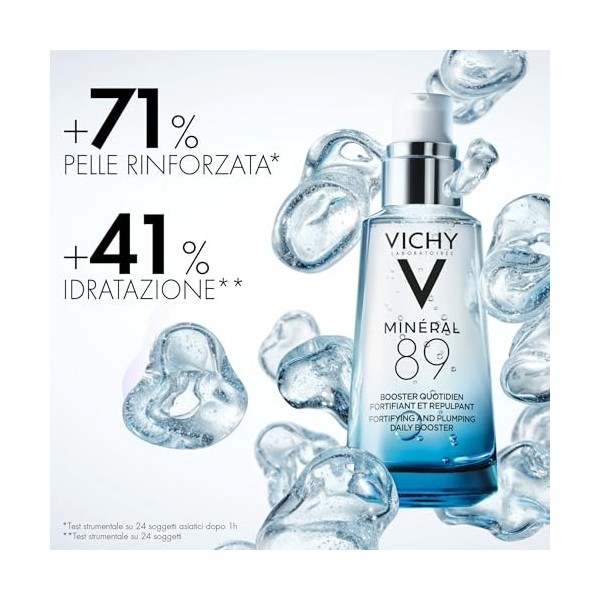 Vichy Mineral 89 Hyaluronic Acid Hydrating Serum For All Skin Types, 50ml