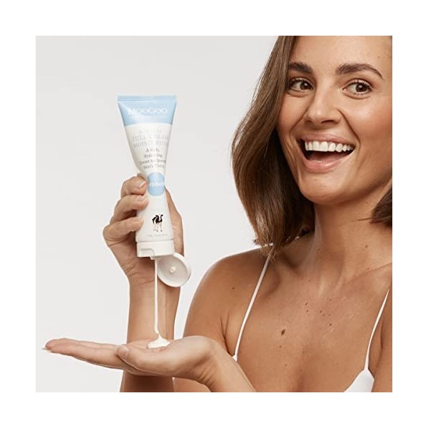 MooGoo Crème hydratante naturelle – Réparation ultra-hydratante pour peaux sèches, démangeaisons et sensibles – Convient pour