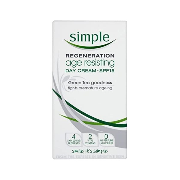 Simple Kind to Skin Crème de jour régénérante à lâge 50 ml
