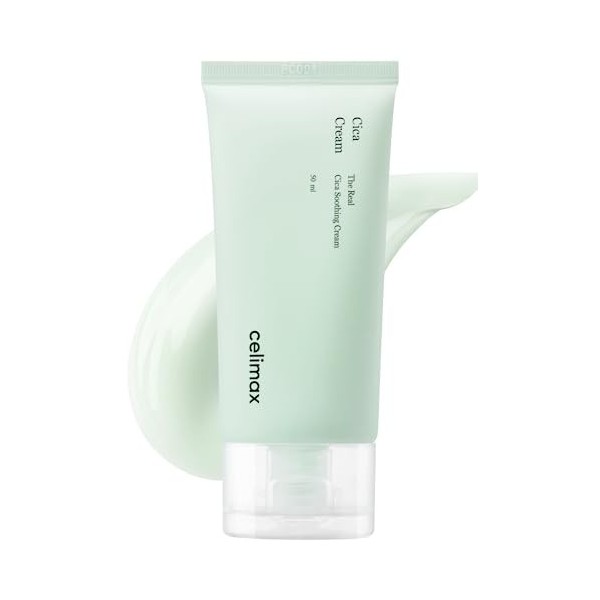celimax Crème Apaisante The Real Cica À LExtrait De Centella Asiatica Frais, Sans Huile, Hydratante Et Apaisante, Pour Peaux