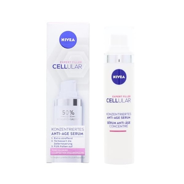 NIVEA CELLULAR EXPERT FILLER Sérum concentré anti-âge, 40 ml