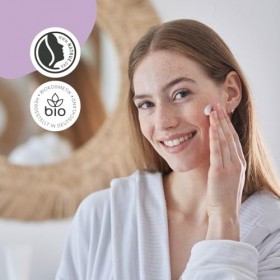 Baldini Crème de jour riche 50 ml – Cosmétique naturelle – Anti-âge – Certifié bio avec huile de noyau dabricot & huile din