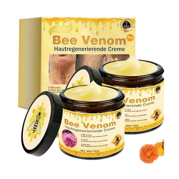 Bienengift Pro 2026 Crème régénérante professionnelle contre les abeilles Crème régénérante pour tous les types de peau