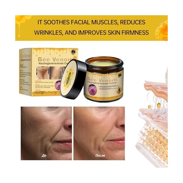Bienengift Pro 2026 Crème régénérante professionnelle contre les abeilles Crème régénérante pour tous les types de peau