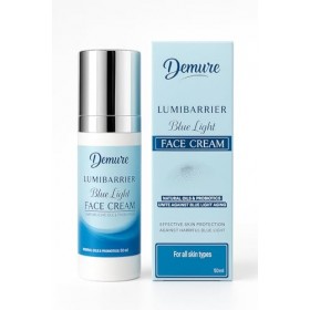 Demure LumiBarrier - Crème de jour anti-âge - 50 ml - Hydratante avec vitamines C&E, probiotiques, végétaliens