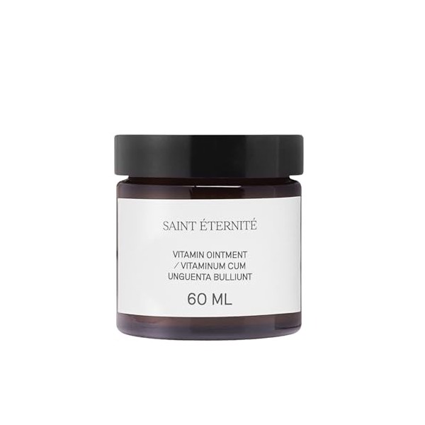 Saint Éternité – Pommade vitaminée cicatrisante – 50 ml – Régénération, hydratation, pommade anti-acné pour le visage, les lè