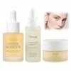 3 Pièces Concentrated Booster, Eye Caffeine Booster, Caffeine Glow Mask, Coffret de soins du visage, sérum contour des yeux p