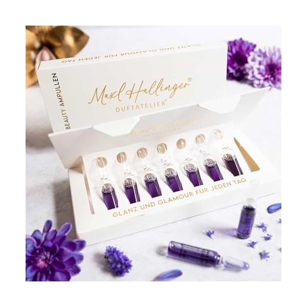 Hallingers Calm & Healthy - Maxl Hallinger - Lot de 7 ampoules de parfum Maxl Hallinger avec sérum de qualité supérieure - Id