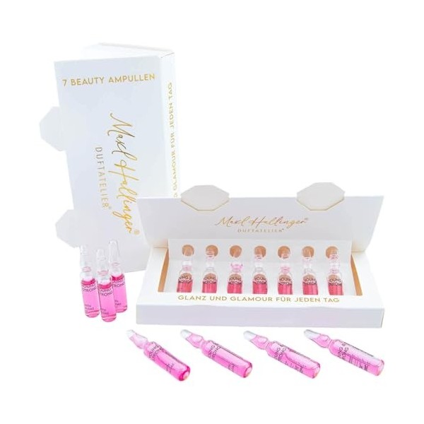Hallingers Calm & Healthy - Maxl Hallinger - Lot de 7 ampoules de parfum Maxl Hallinger avec sérum de qualité supérieure - Id