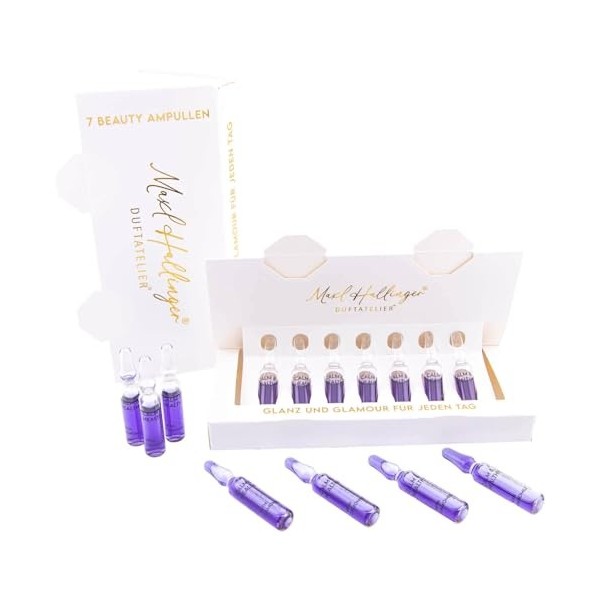 Hallingers Calm & Healthy - Maxl Hallinger - Lot de 7 ampoules de parfum Maxl Hallinger avec sérum de qualité supérieure - Id