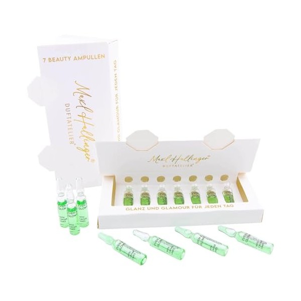 Hallingers Calm & Healthy - Maxl Hallinger - Lot de 7 ampoules de parfum Maxl Hallinger avec sérum de qualité supérieure - Id