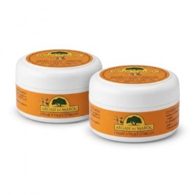 Argan du Maroc – Crème Hydratante Visage & Corps – Soin Nourrissant à l’Huile d’Argan – Peau Douce & Hydratée – Lot de 2