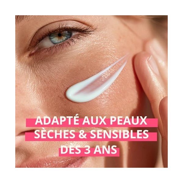 PROPOLIA - Bio - Crème Hydratante Visage Peaux Sèches et Sensibles – Miel, Bleuet, Karité, Figue & Jojoba – Cosmos Organic – 