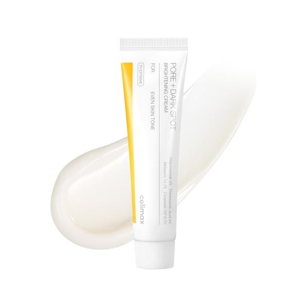 celimax Pore+ Crème anti-taches foncée à la niacinamide, acide tranexamique, TXA crème, non irritante, hydratante, pour peaux