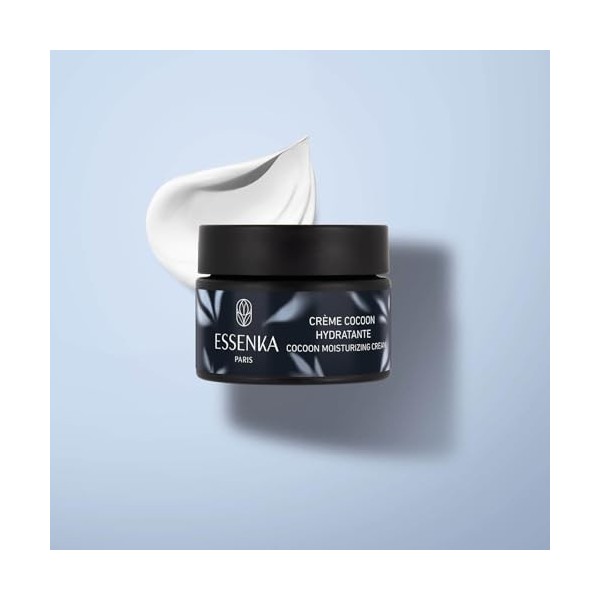 Essenka | Crème cocoon hydratante | Crème hydratante visage | Hydrate, apaise & protège des agressions extérieures | Néroli &