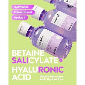 SNP Prep Salironic Serum – Sérum visage coréen avec BHA, Houttuynia Cordata, Camomille, Squalane et Acide Hyaluronique pour h