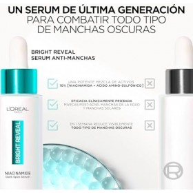 LOreal Make Up Bright Reveal Sérum anti-pigment 30 ml Niacinamide
